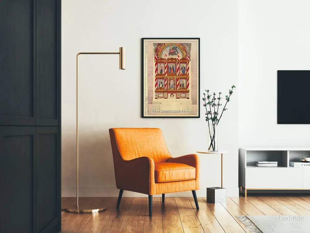 Dekorativ poster av San Esteban Del Rey Mission, Acoma Pueblo, New Mexico - Bild 2