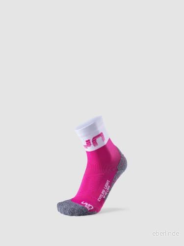 UYN Cycling light strumpa damer socka rosa/vit 35 36 8054216265458