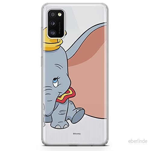 ERT GROUP mobiltelefonfodral för Samsung A41 originalt och officiellt licensierat Disney mönster Dumbo 007 optimalt anpassad till formen på mobiltelefonen, gedeeltelijk transparant 5903537509051