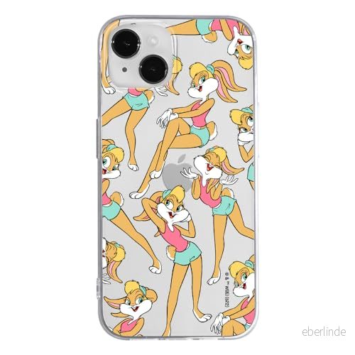 ERT GROUP mobiltelefonfodral för Iphone 14 PLUS originalt och officiellt licensierat Looney Tunes mönster Lola 003 optimalt anpassad till formen på mobiltelefonen, gedeeltelijk transparant 5905511640347