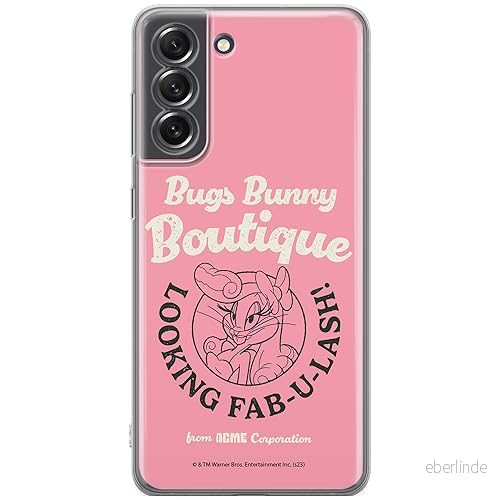 ERT GROUP mobiltelefonfodral för Samsung S21 FE originalt och officiellt licensierat Looney Tunes mönster Lola 011 optimalt anpassad till formen på mobiltelefonen, fodral tillverkad av TPU plast 5905795074784
