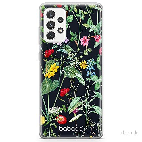 ERT GROUP mobiltelefonfodral för Samsung A72 5G originalt och officiellt licensierat Babaco mönster Flowers 041 optimalt anpassad till formen på mobiltelefonen, fodral tillverkad av TPU plast 5905131313232