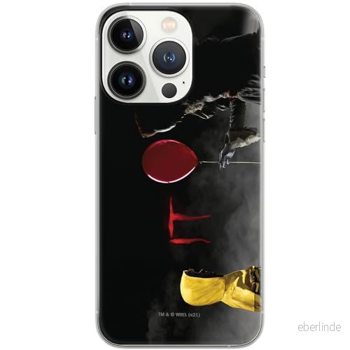 ERT GROUP mobiltelefonfodral för Huawei P20 originalt och officiellt licensierat Horror mönster It 008 Vit optimalt anpassad till formen på mobiltelefonen, fodral tillverkad av TPU plast 5905131962492
