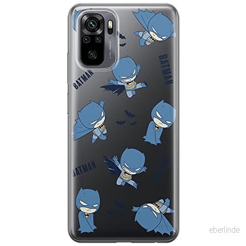 ERT GROUP mobiltelefonfodral för Xiaomi REDMI NOTE 10/ 10S originalt och officiellt licensierat DC mönster Batman 076 optimalt anpassad till formen på mobiltelefonen, gedeeltelijk transparant 5905131507419