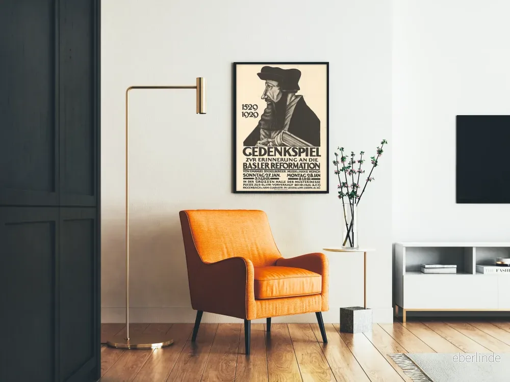 Minnesposter för Baselreformationen 1529-1929 - Bild 2