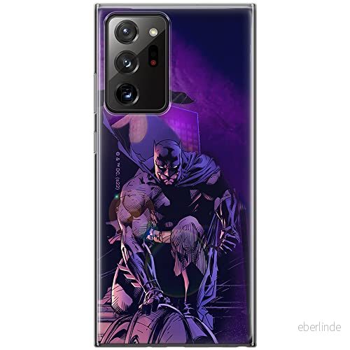 ERT GROUP mobiltelefonfodral för Samsung GALAXY NOTE 20 ULTRA originalt och officiellt licensierat DC mönster Batman 072 optimalt anpassad till formen på mobiltelefonen, fodral tillverkad av TPU plast 5905131512000