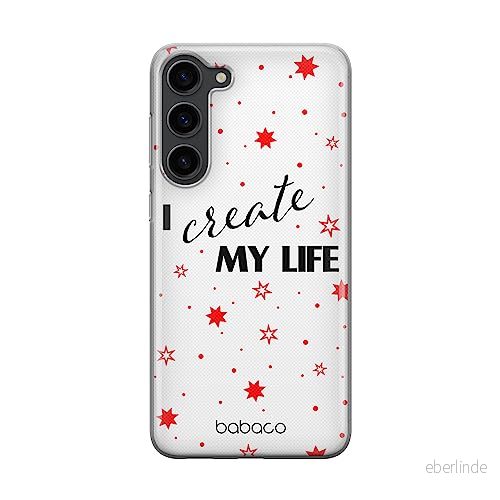 ERT GROUP mobiltelefonfodral för Samsung S23 PLUS originalt och officiellt licensierat Babaco mönster Positive vibes 006 optimalt anpassad till formen på mobiltelefonen, gedeeltelijk transparant 5905511449889