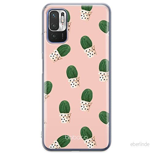 ERT GROUP mobiltelefonfodral för Xiaomi REDMI NOTE 10 5G / POCO M3 PRO originalt och officiellt licensierat Babaco mönster Plants 001, fodral tillverkad av TPU plast 5904805610103