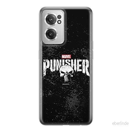 ERT GROUP mobiltelefonfodral för Oneplus NORD CE 2 originalt och officiellt licensierat Marvel mönster Punisher 003 optimalt anpassad till formen på mobiltelefonen, fodral tillverkad av TPU plast 5905511285388