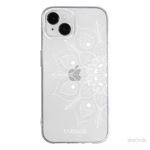ERT GROUP mobiltelefonfodral för Apple Iphone 14 PLUS originalt och officiellt licensierat Babaco mönster Mandalas 002 optimalt anpassad till formen på mobiltelefonen, gedeeltelijk transparant 5905131899071