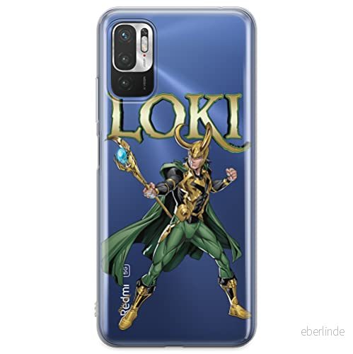 ERT GROUP mobiel telefoonhoesje voor Xiaomi REDMI NOTE 10 5G / POCO M3 PRO origineel en officieel erkend Marvel patroon Loki 002 aangepast aan de vorm van mobiele telefoon, gedeeltelijk bedrukt 5904805221989