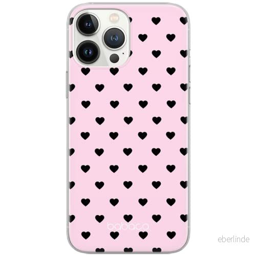 ERT GROUP mobiltelefonfodral för Apple Iphone 6/6S originalt och officiellt licensierat Babaco mönster Hearts 003 Vit optimalt anpassad till formen på mobiltelefonen, fodral tillverkad av TPU plast 5903040171172