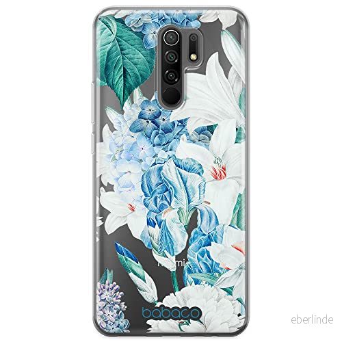 ERT GROUP mobiltelefonfodral för Xiaomi REDMI 9 originalt och officiellt licensierat Babaco mönster Flowers 026 optimalt anpassad till formen på mobiltelefonen, gedeeltelijk transparant 5905131262462