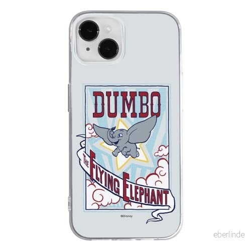 ERT GROUP mobiltelefonfodral för Apple Iphone 14 originalt och officiellt licensierat Disney mönster Dumbo 002 optimalt anpassad till formen på mobiltelefonen, fodral tillverkad av TPU plast 5905131887665