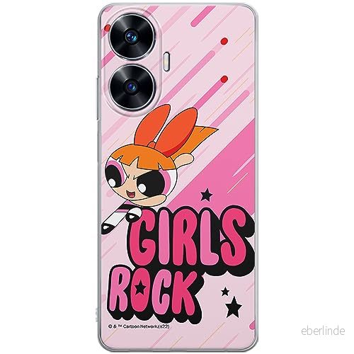 ERT GROUP mobiltelefonfodral för Realme C55 originalt och officiellt licensierat The Powerpuff Girls mönster 033 optimalt anpassad till formen på mobiltelefonen, fodral tillverkad av TPU plast 5905511979546