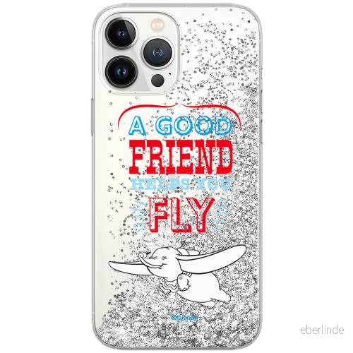 ERT GROUP mobiltelefonfodral för Apple Iphone 6 PLUS/ 7 PLUS / 8 originalt och officiellt licensierat Disney mönster Dumbo 004, med glitter overflow effekt 5902980148992