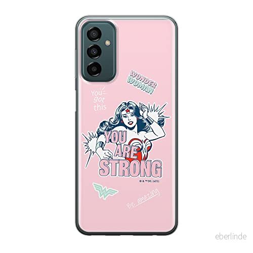 ERT GROUP mobiltelefonfodral för Samsung M13 4G/M23 5G/F23 originalt och officiellt licensierat DC mönster Wonder Woman 025 anpassad till formen på mobiltelefonen, fodral tillverkad av TPU plast 5905511366926