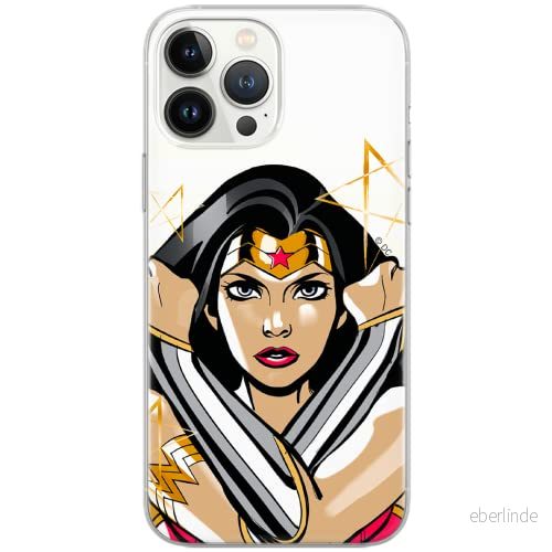 ERT GROUP mobiltelefonfodral för Samsung A50/A50s/A30s originalt och officiellt licensierat DC mönster Wonder Woman 003 Vit optimalt anpassad till formen på mobiltelefonen, gedeeltelijk transparant 5902980311617