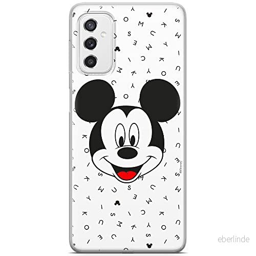 ERT GROUP mobiltelefonfodral för Samsung M52 5G originalt och officiellt licensierat Disney mönster Mickey 020 optimalt anpassad till formen på mobiltelefonen, fodral tillverkad av TPU plast 5904805486579