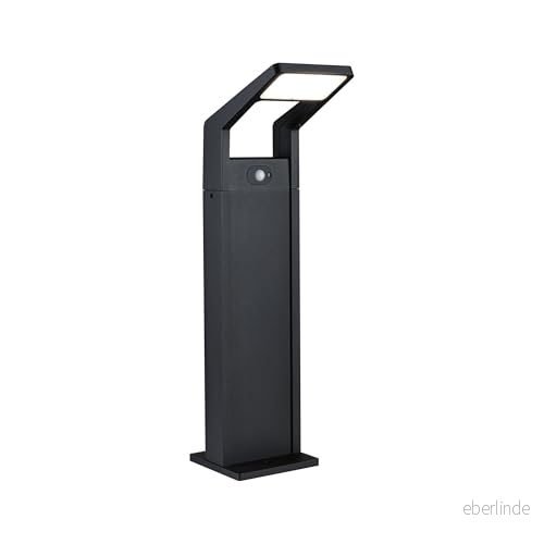 Paulmann Juntea LED lampa för gångväg, aluminium, antracit, sensor 4000870948606