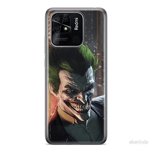 ERT GROUP mobiltelefonfodral för Xiaomi REDMI 10C originalt och officiellt licensierat DC mönster Joker 004 optimalt anpassad till formen på mobiltelefonen, fodral tillverkad av TPU plast 5905511535674