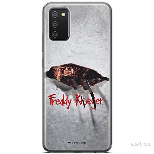 ERT GROUP mobiltelefonfodral för Samsung A02S originalt och officiellt licensierat Horror mönster Nightmare of Elm Street 008 anpassad till formen på mobiltelefonen, fodral tillverkad av TPU plast 5905511089160