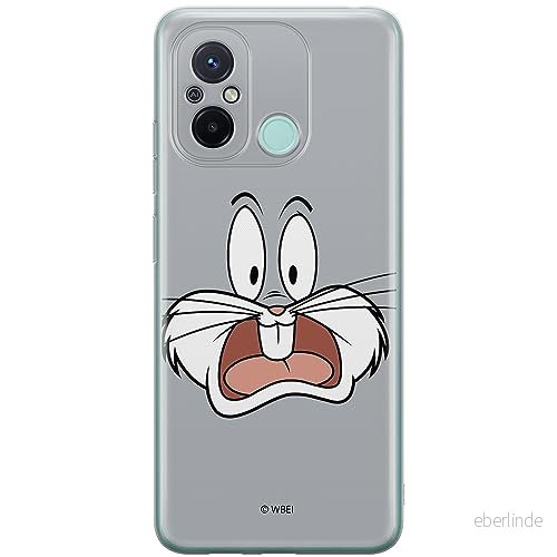 ERT GROUP mobiltelefonfodral för Xiaomi REDMI 12C/ 11A originalt och officiellt licensierat Looney Tunes mönster Bugs 009 anpassad till formen på mobiltelefonen, fodral tillverkad av TPU plast 5905511841553