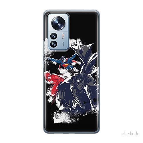 ERT GROUP mobiltelefonfodral för Xiaomi 12 / 12X originalt och officiellt licensierat DC mönster Justice League 002 optimalt anpassad till formen på mobiltelefonen, fodral tillverkad av TPU plast 5905511478926