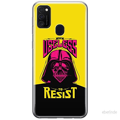 ERT GROUP mobiltelefonfodral för Samsung M21 originalt och officiellt licensierat Star Wars mönster Darth Vader 024 optimalt anpassad till formen på mobiltelefonen, fodral tillverkad av TPU plast 5903537838526