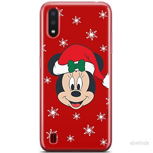 ERT GROUP mobiltelefonfodral för Samsung A01 originalt och officiellt licensierat Disney mönster Minnie 061 optimalt anpassad till formen på mobiltelefonen, fodral tillverkad av TPU plast 5903932065299