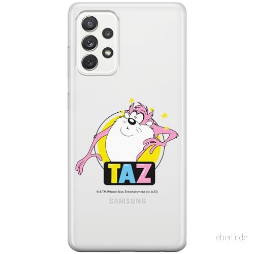 ERT GROUP mobiltelefonfodral för Samsung A33 5G originalt och officiellt licensierat Looney Tunes mönster Tasmanian 007 optimalt anpassad till formen på mobiltelefonen, gedeeltelijk transparant 5905795137243