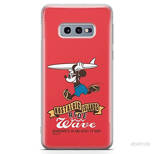 ERT GROUP mobiltelefonfodral för Samsung S10e originalt och officiellt licensierat Disney mönster Mickey 008 optimalt anpassad till formen på mobiltelefonen, fodral tillverkad av TPU plast 5903040636305