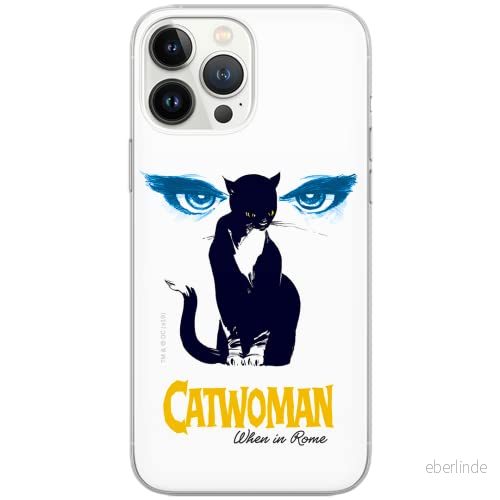 ERT GROUP mobiltelefonfodral för Samsung S10 originalt och officiellt licensierat DC mönster Catwoman 007 Vit optimalt anpassad till formen på mobiltelefonen, fodral tillverkad av TPU plast 5902980673210