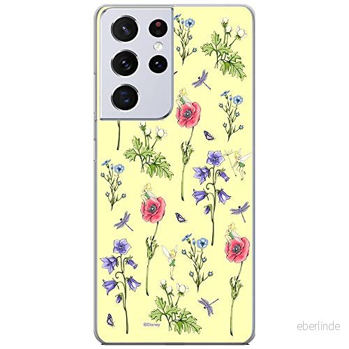 ERT GROUP mobiltelefonfodral för Samsung S21 ULTRA originalt och officiellt licensierat Disney mönster Tinker Bell 004 optimalt anpassad till formen på mobiltelefonen, fodral tillverkad av TPU plast 5904805658877