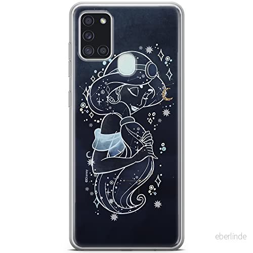 ERT GROUP mobiltelefonfodral för Samsung A21s originalt och officiellt licensierat Disney mönster Jasmine 008 optimalt anpassad till formen på mobiltelefonen, fodral tillverkad av TPU plast 5903040262832
