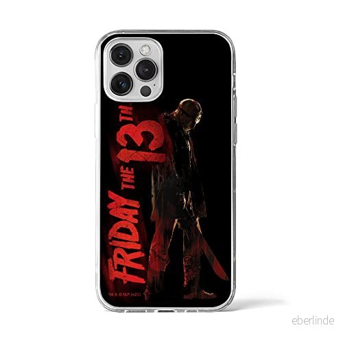ERT GROUP mobiltelefonfodral för Iphone 12 PRO MAX originalt och officiellt licensierat Horror mönster Friday the 13th 011 anpassad till formen på mobiltelefonen, fodral tillverkad av TPU plast 5905511104566