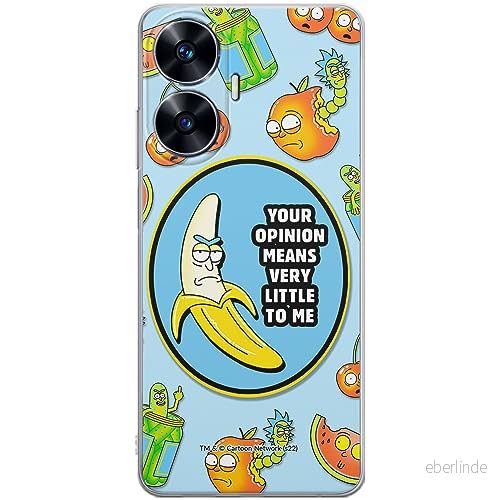 ERT GROUP mobiltelefonfodral för Realme C55 originalt och officiellt licensierat Rick and Morty mönster & 009 optimalt anpassad till formen på mobiltelefonen, fodral tillverkad av TPU plast 5905511872052