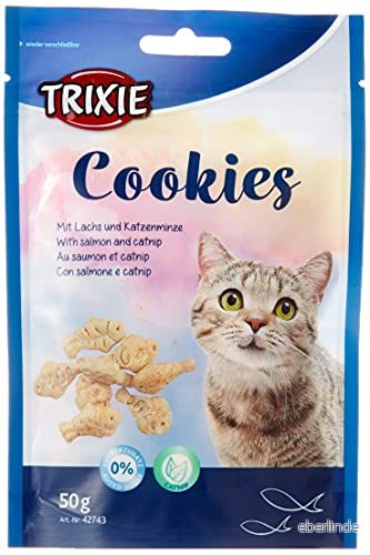 Trixie Cookies Lax och kattmynta - 50 g - 1-pack 4011905427430