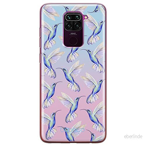 ERT GROUP mobiltelefonfodral för Xiaomi REDMI NOTE 9 originalt och officiellt licensierat Babaco mönster Hummingbird 002 optimalt anpassad till formen på mobiltelefonen, fodral tillverkad av TPU plast 5903040330418