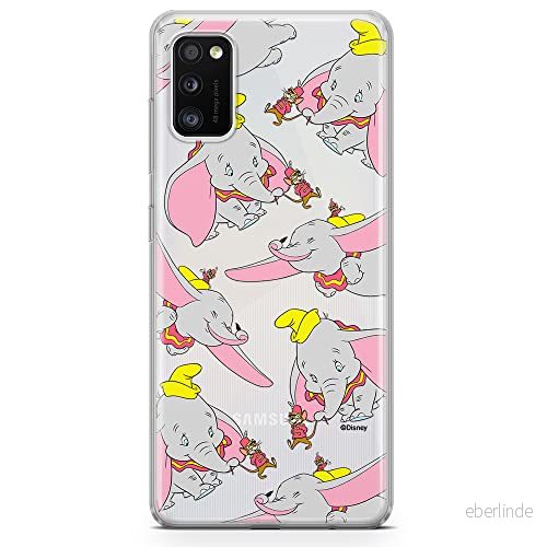 ERT GROUP mobiltelefonfodral för Samsung A41 originalt och officiellt licensierat Disney mönster Dumbo 016 optimalt anpassad till formen på mobiltelefonen, gedeeltelijk transparant 5905131803993
