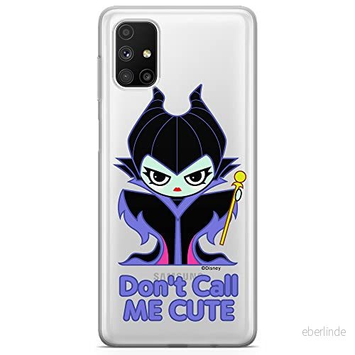 ERT GROUP mobiltelefonfodral för Samsung M51 originalt och officiellt licensierat Disney mönster Maleficent 003 optimalt anpassad till formen på mobiltelefonen, gedeeltelijk transparant 5905131479006