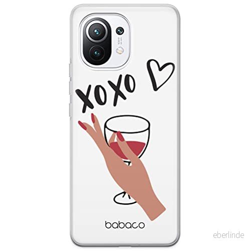ERT GROUP mobiltelefonfodral för Xiaomi 11 originalt och officiellt licensierat Babaco mönster XOXO 001 optimalt anpassad till formen på mobiltelefonen, gedeeltelijk transparant 5904805047459