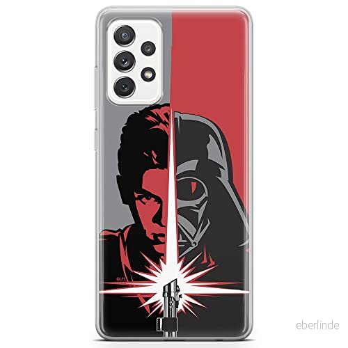 ERT GROUP mobiltelefonfodral för Samsung A72 5G originalt och officiellt licensierat Star Wars mönster Darth Vader 007 optimalt anpassad till formen på mobiltelefonen, fodral tillverkad av TPU plast 5903040083574