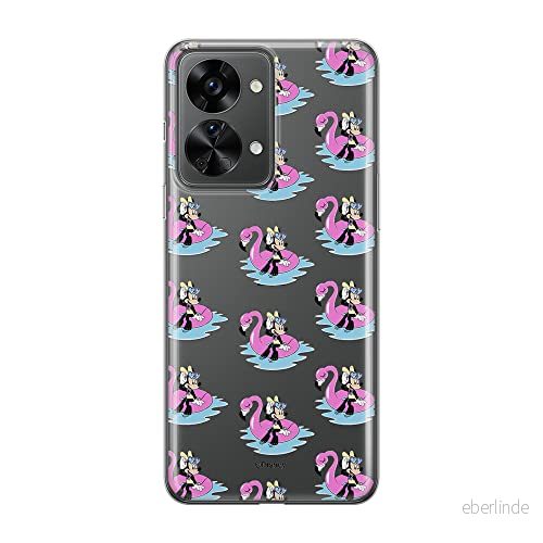 ERT GROUP mobiltelefonfodral för Oneplus NORD 2T 5G originalt och officiellt licensierat Disney mönster Minnie 023 optimalt anpassad till formen på mobiltelefonen, gedeeltelijk transparant 5905511265915