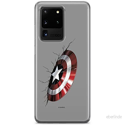 ERT GROUP Mobiltelefonskal för Samsung S20 Ultra original och officiellt licensierat Marvel mönster Captain America 023 optimalt anpassat till mobiltelefonens form, TPU fodral 5903537498300