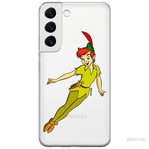 ERT GROUP mobiltelefonfodral för Samsung S22 originalt och officiellt licensierat Disney mönster Peter Pan 001 optimalt anpassad till formen på mobiltelefonen, gedeeltelijk transparant 5905131145833