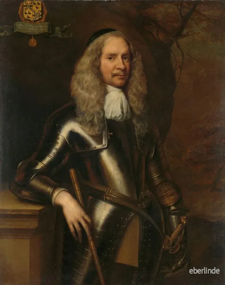 Cornelis van Aerssen 1600-62 Seigneur de Sommelsdijk Colonel de cavalerie - Adriaen Hanneman | Konsttryck - Bild 2
