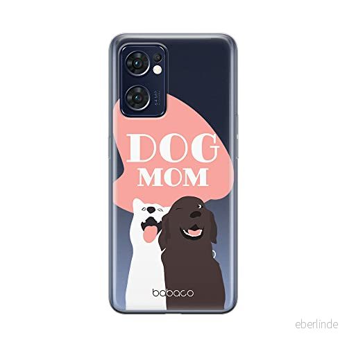 ERT GROUP mobiltelefonfodral för Oppo RENO 7 5G originalt och officiellt licensierat Babaco mönster Dogs 008 optimalt anpassad till formen på mobiltelefonen, gedeeltelijk transparant 5905511317157