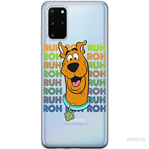 ERT GROUP mobiltelefonfodral för Samsung S20 PLUS / S11 originalt och officiellt licensierat Scooby Doo mönster 003 Vit optimalt anpassad till formen på mobiltelefonen, gedeeltelijk transparant 5903537541174