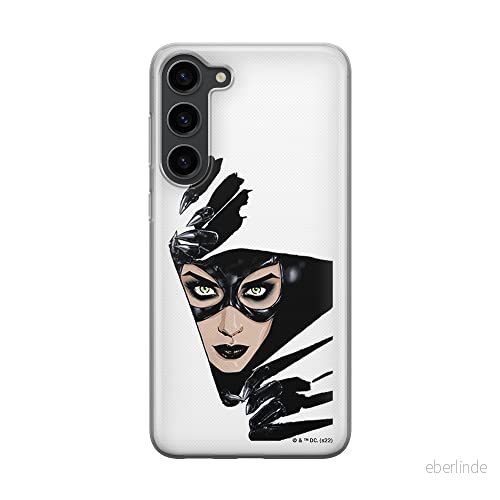 ERT GROUP mobiltelefonfodral för Samsung S23 PLUS originalt och officiellt licensierat DC mönster Catwoman 008 optimalt anpassad till formen på mobiltelefonen, fodral tillverkad av TPU plast 5905511451493